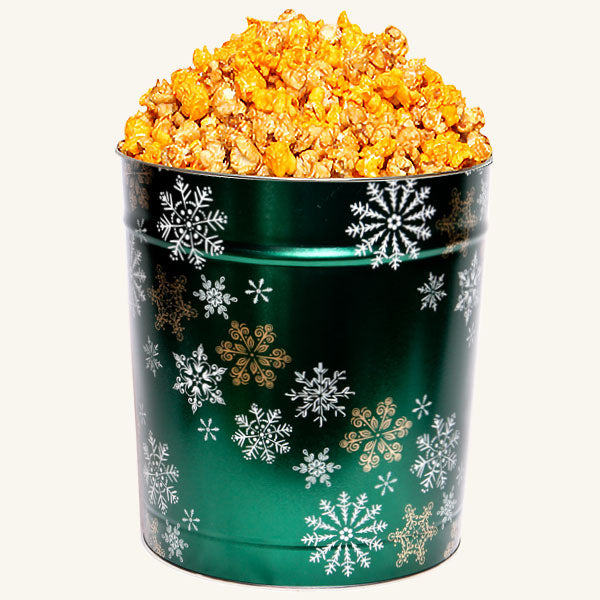 Johnson's 3.5 Gallon Emerald Snowflake Tin