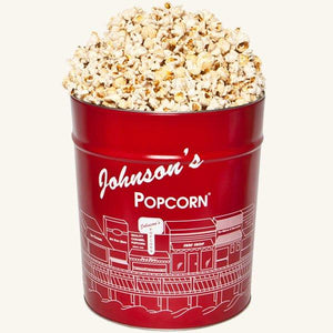 Johnson's Popcorn 3.5 Gallon Tin-Butter