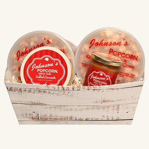 Johnson's Caramel Craze Gift Basket