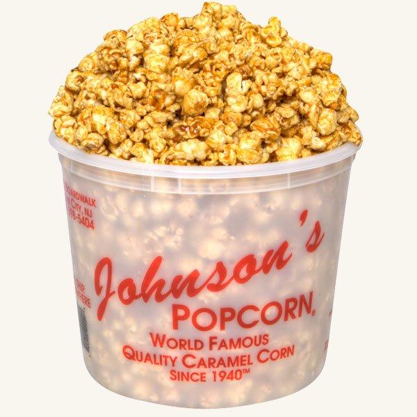 Johnson's Popcorn Large Caramel Tub