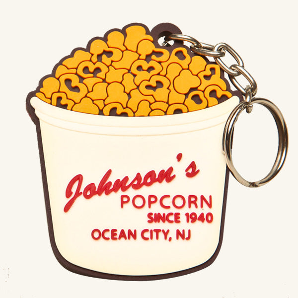 Johnson's Caramel Popcorn Bucket Keychain Johnson's Popcorn